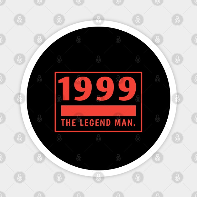 1999 birthday Magnet by BlackMeme94